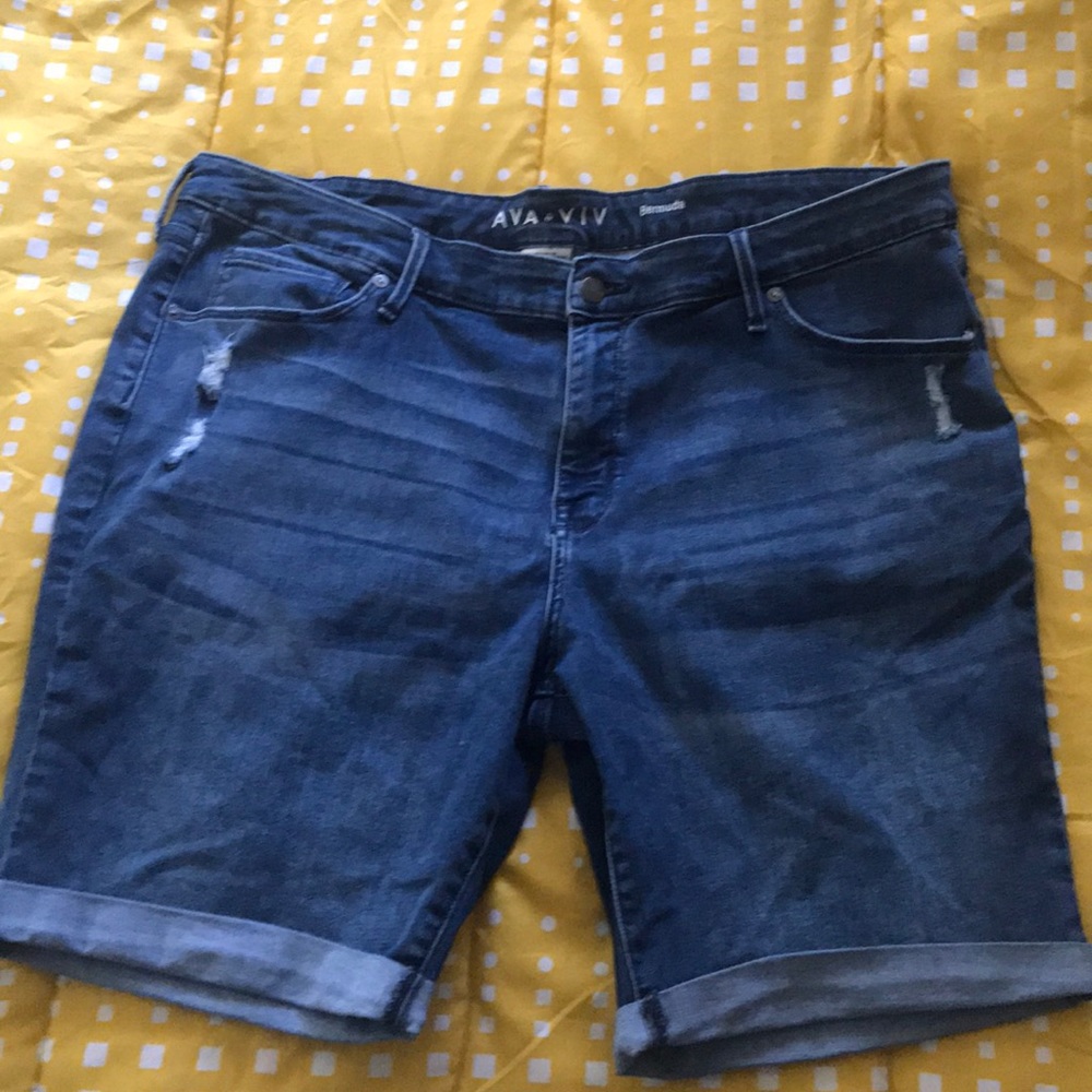 Ava & Viv Bermuda Denim shorts